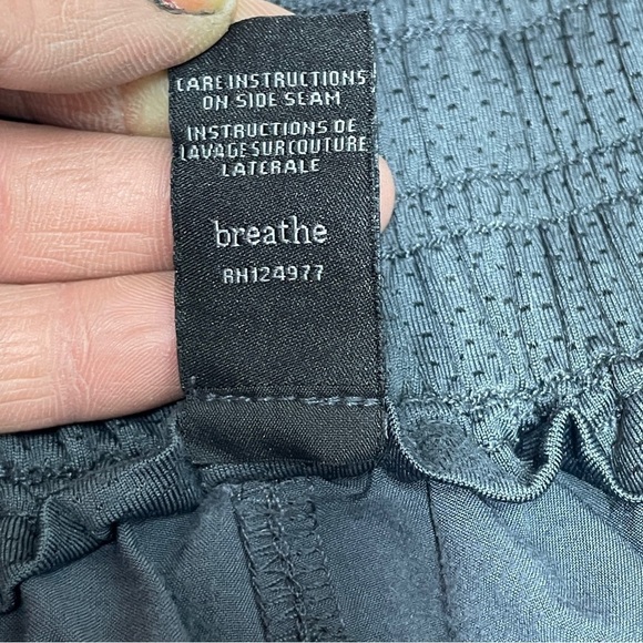 PRANA Breathe Lightweight Pants Drawstring Gray Womens extra Small Ankle Length - Picture 6 of 13